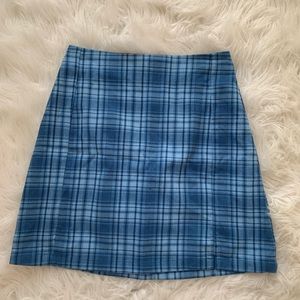 john galt brandy melville plaid skirt